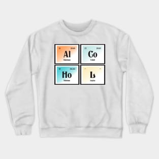 Alcohol | Periodic Table Crewneck Sweatshirt